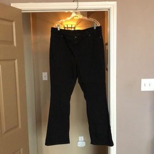 L.L. Bean Favorite Fit Tall Black Denim Jeans